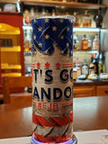 Trump 20oz Tumbler, Let's Go Brandon Diamond Plate American Flag 2024