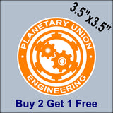The Orville Ultimate Fan Patch Kit - Indoor/Outdoor Sticker 3.5" or 2" - GoGoStickers.com