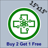 The Orville Ultimate Fan Patch Kit - Indoor/Outdoor Sticker 3.5" or 2" - GoGoStickers.com