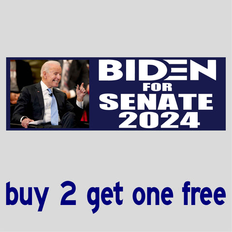 Biden For Senate 2024 - Anti Biden Sleepy Joe - Bumper Sticker